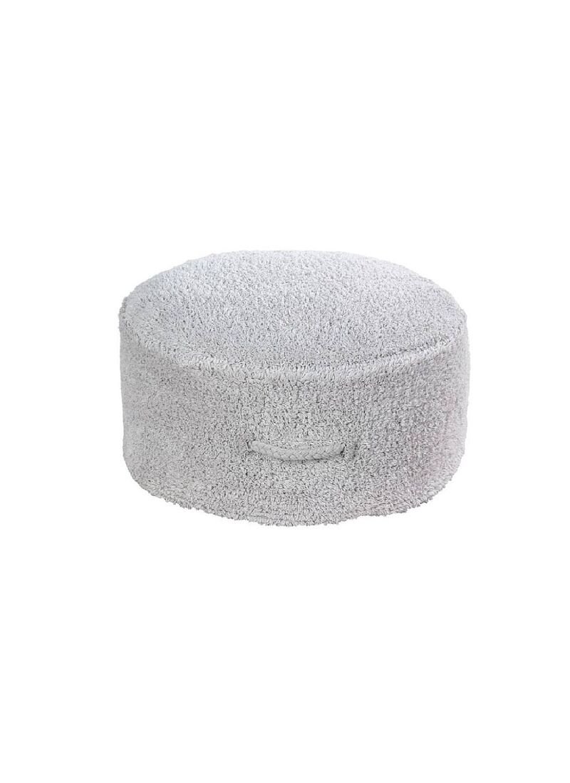 FLOOR CUSHION CHILL PEARL GREY
