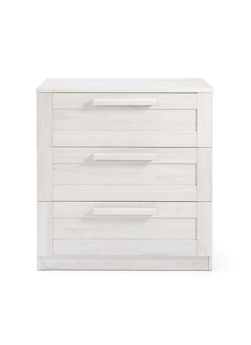 CRIB & DRESSER-CHANGER UNIT ATLAS NIMBUS WHITE