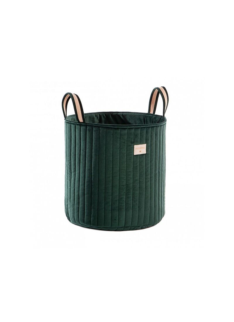BASKET SAVANNA VELVET JUNGLE GREEN