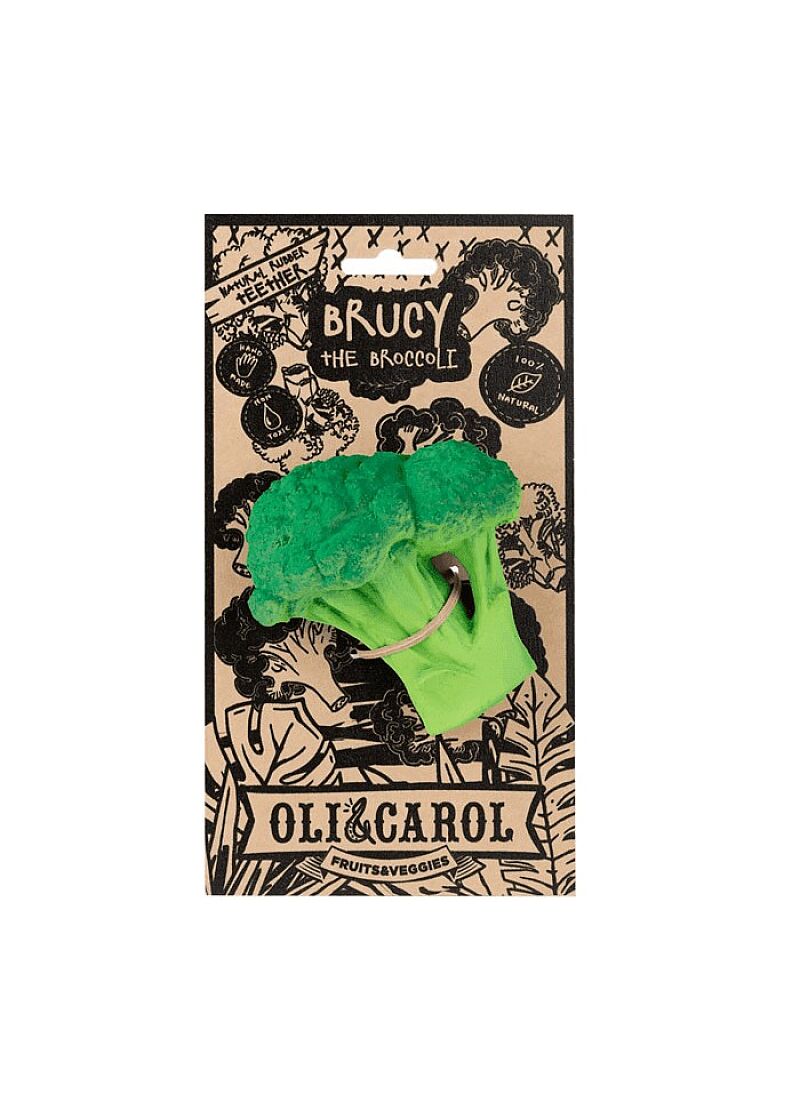 TEETHER BRUCY THE BROCCOLI