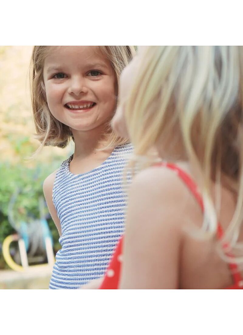 SWIMSUIT FINE STRIPE