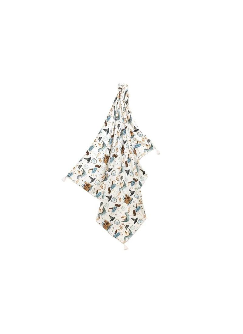MUSLIN BLANKET VINTAGE MEADOW