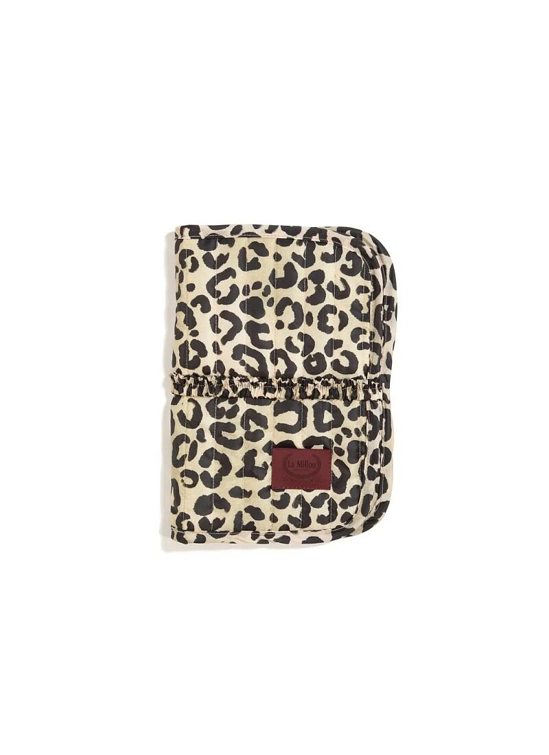 TRAVEL ORGANISER MOLLET LEOPARD CREAM