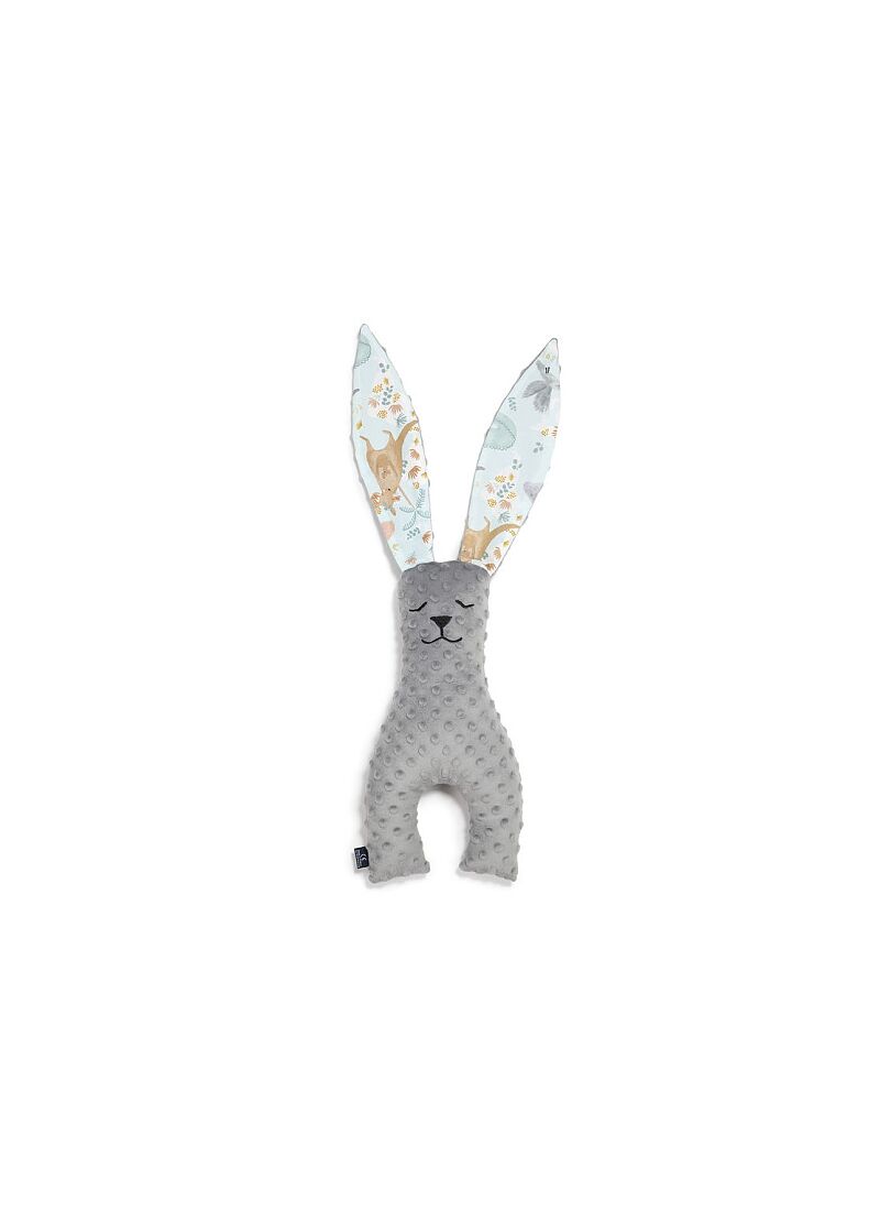 SMALL BUNNY GREY DUNDEE & FRIENDS BLUE