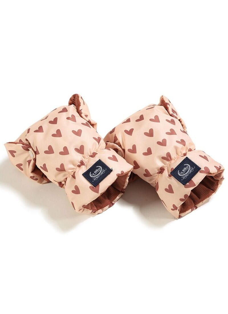MUFF GLOVES ASPEN WINTERPROOF HEARTBEAT PINK