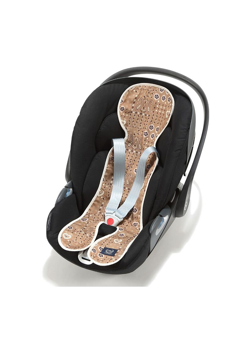 CAR SEAT PROTECTOR BANDANA MOCCA