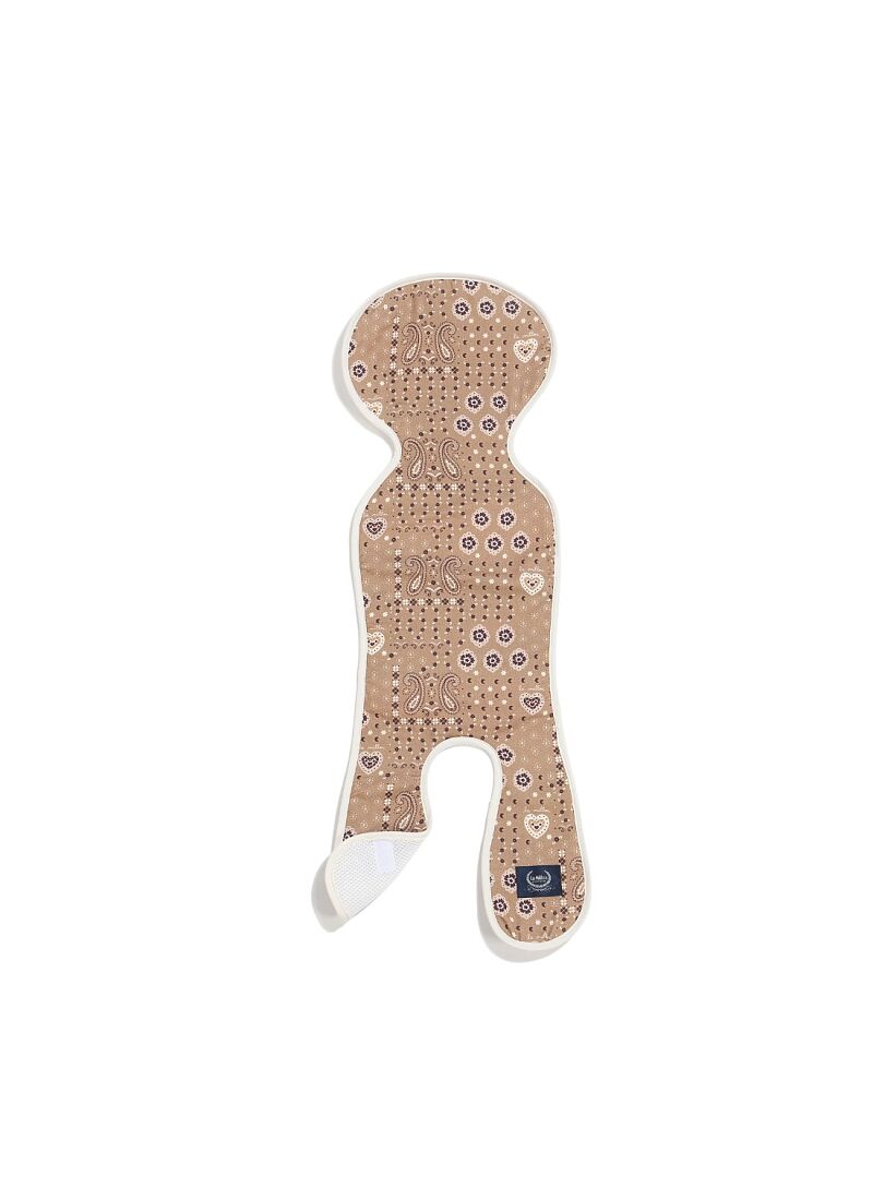 CAR SEAT PROTECTOR BANDANA MOCCA