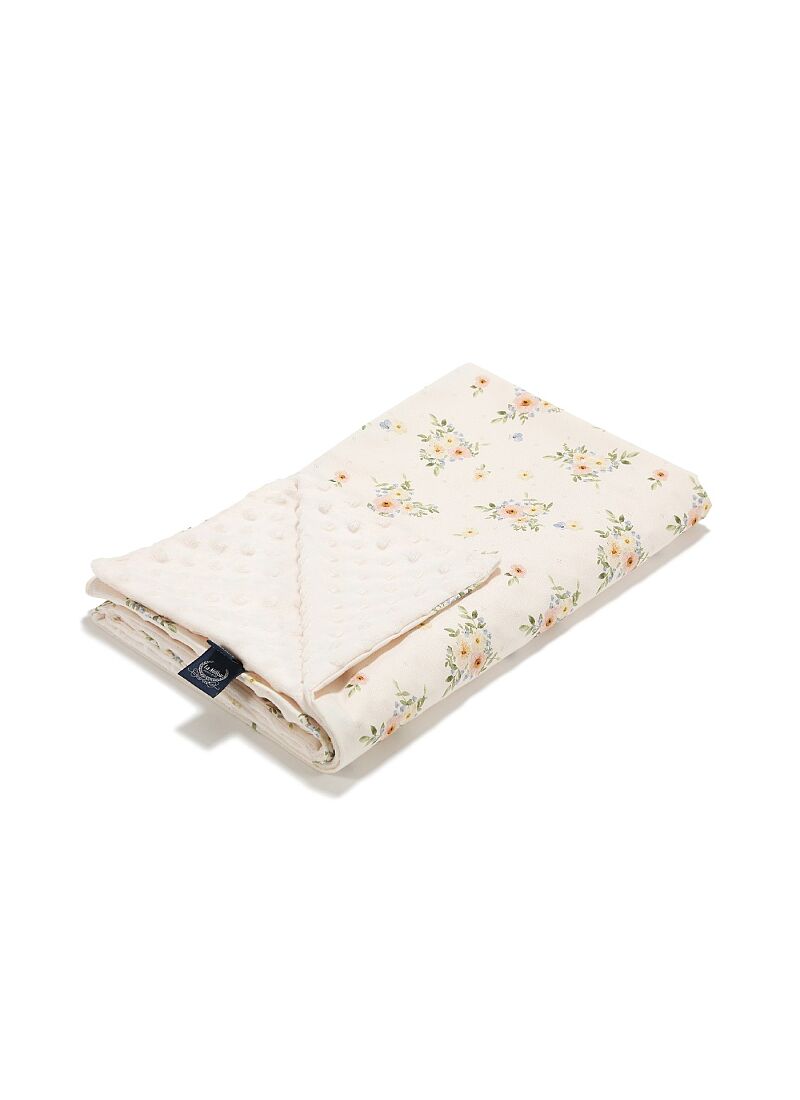 CRIB BLANKET (110x140) ENGLISH GARDEN ECRU