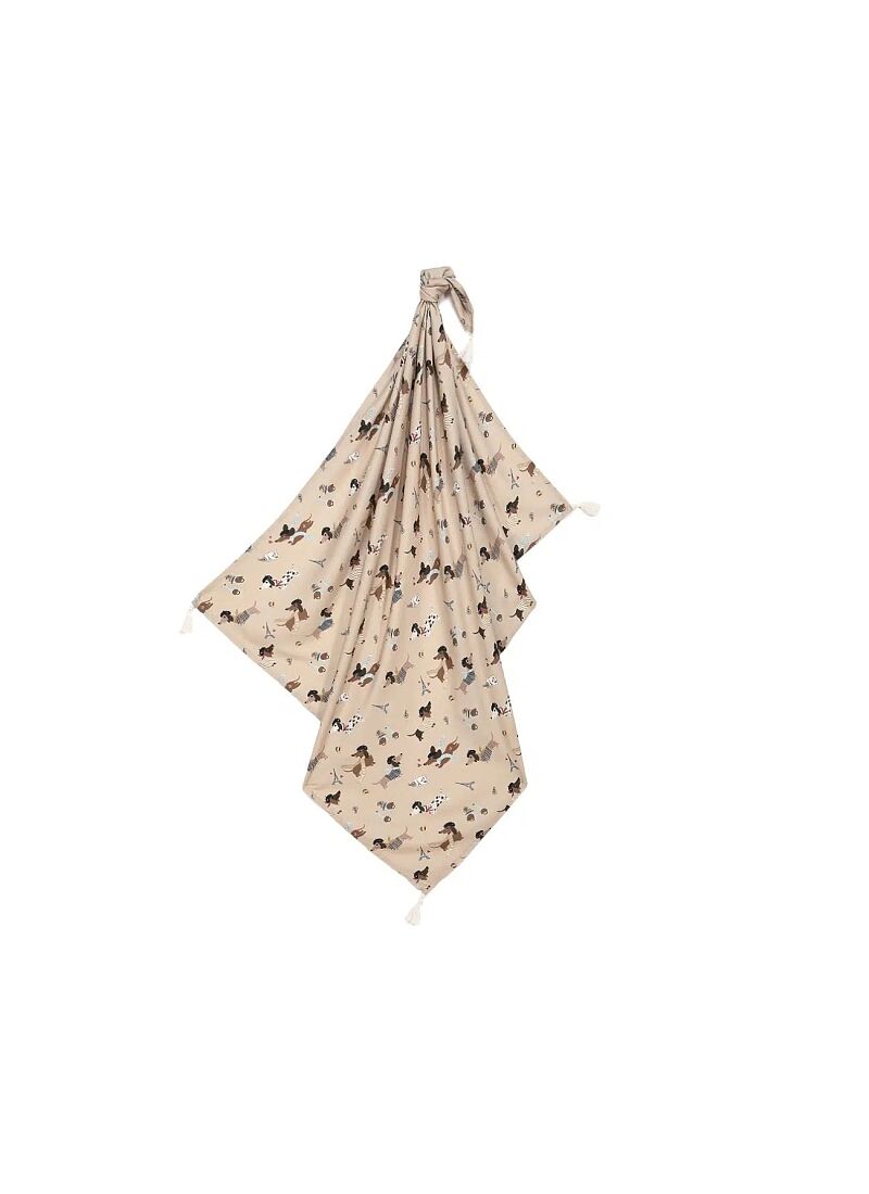 MUSLIN BLANKET PIERRE THE DOG