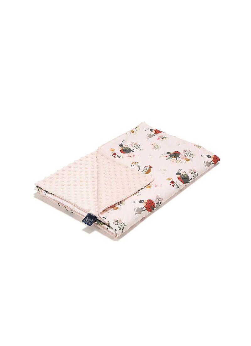 CRIB BLANKET (110x140) MIRELLA POWDER PINK