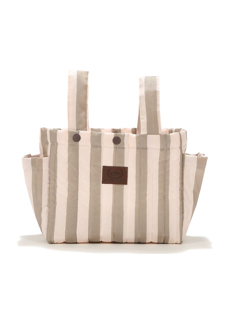 STROLLER ORGANISER MOLLET STRIPES BEIGE
