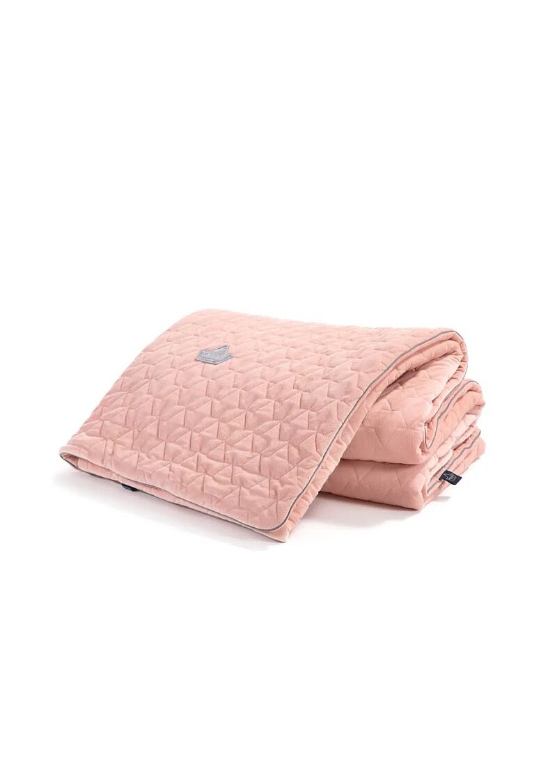 ADULT BLANKET (160X200) VELVET POWDER PINK
