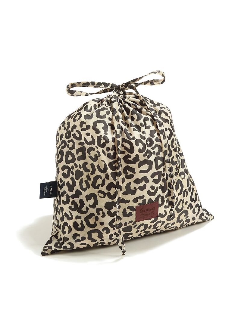 TRAVEL BAG LEOPARD CREAM