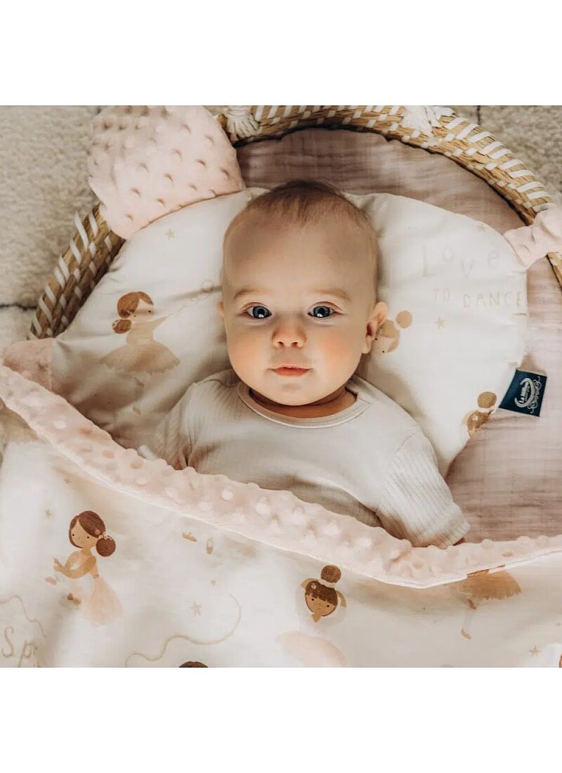 CRIB BLANKET (110x140) ENGLISH GARDEN ECRU