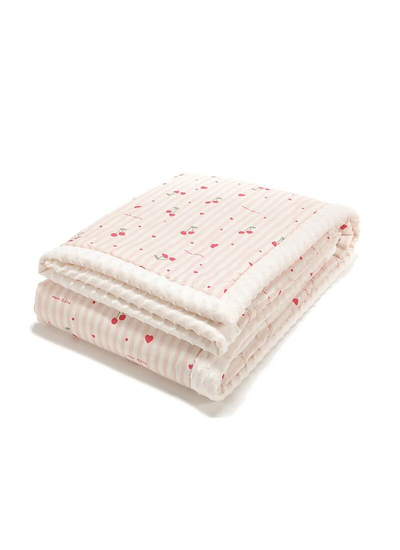 ADULT BLANKET (140X200) MOM CHERIE ECRU