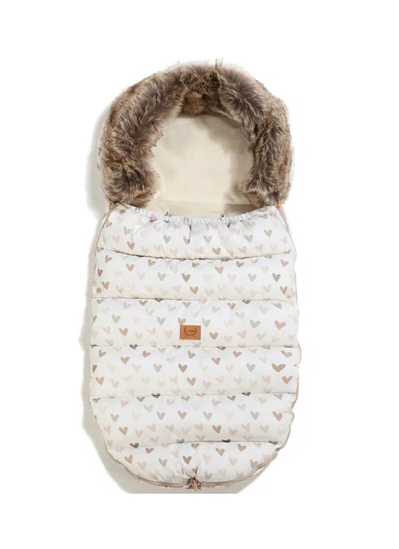 STROLLER BAG ASPEN UNI HEARTBEAT BEIGE