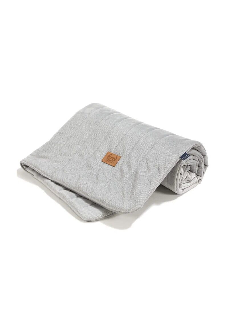 CRADDLE BLANKET (80X100) VELVET GREY