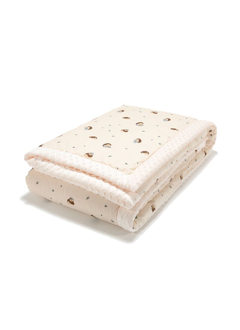 ADULT BLANKET (140X200) BERRY HENRY MINKY ECRU