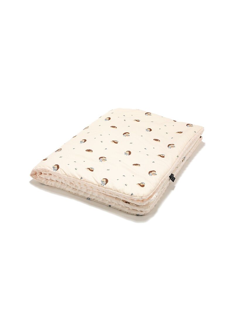 CRADDLE BLANKET (80X100) BERRY HENRY MINKY ECRU