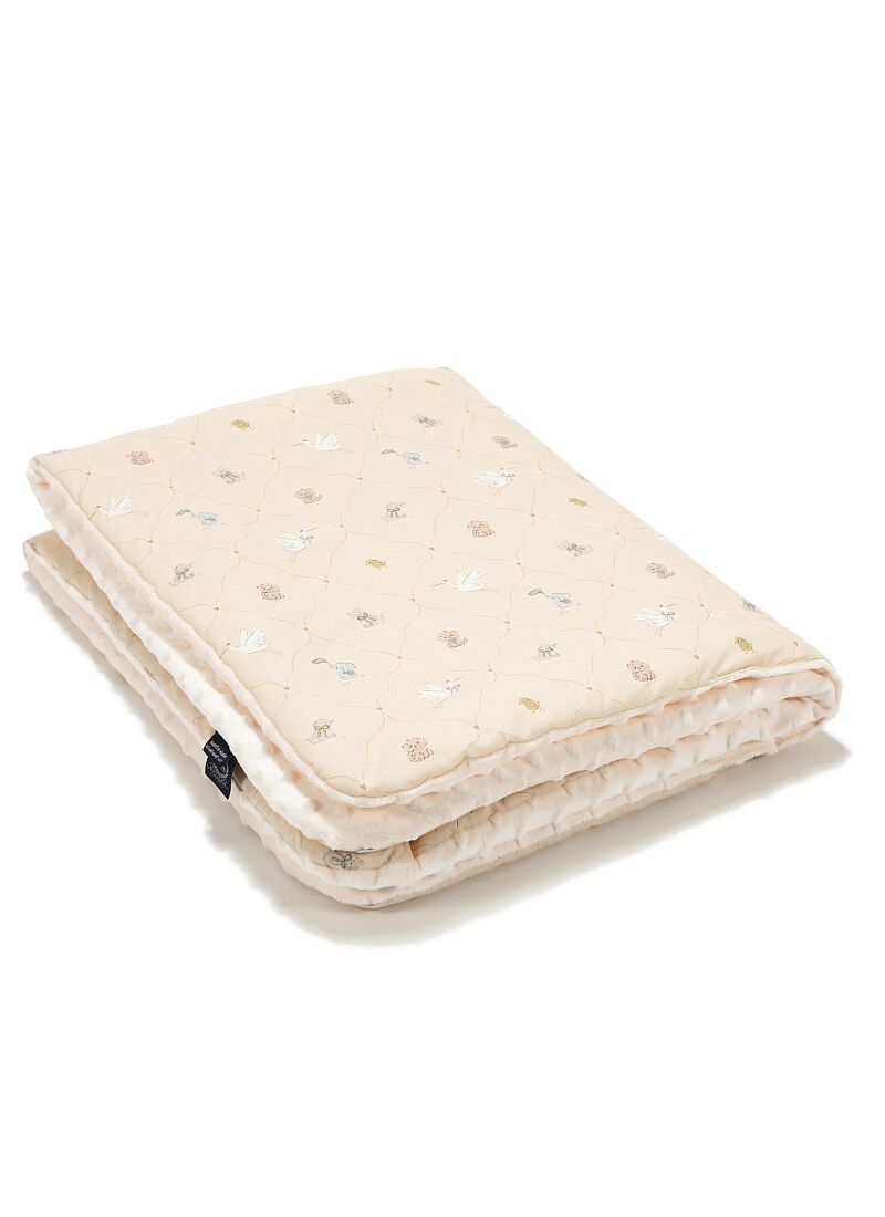 CRADDLE BLANKET (80X100) BEBE MIGNON VANILLA