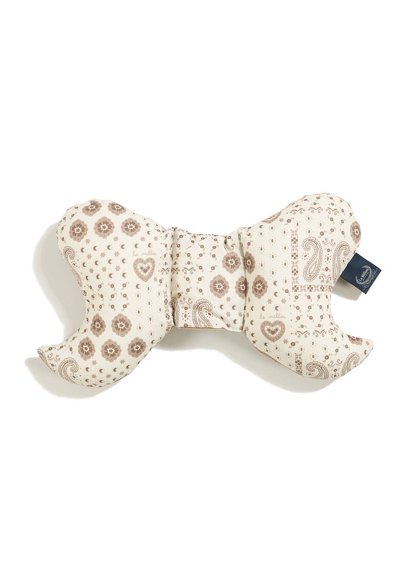 BABY PILLOW ANGEL'S WINGS BANDANA CREAM