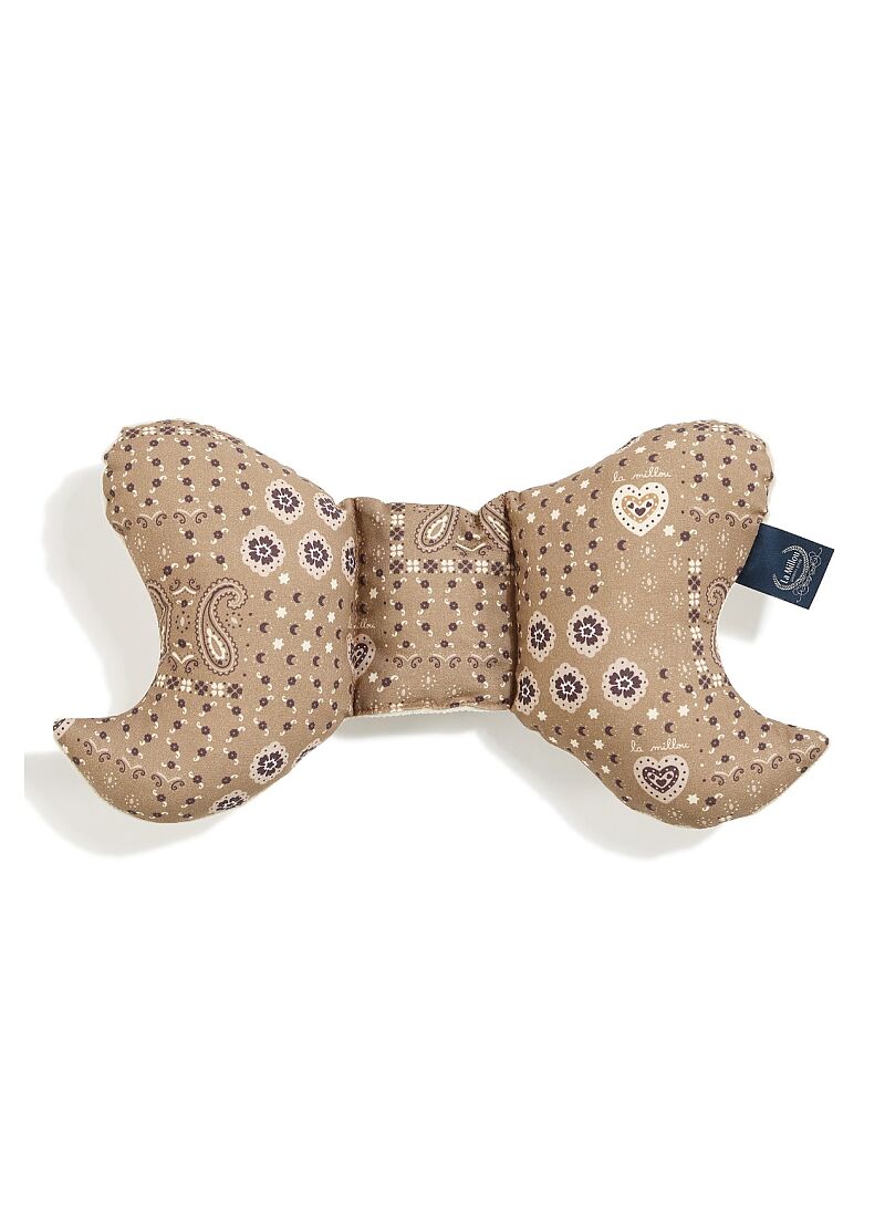 BABY PILLOW ANGEL'S WINGS BANDANA MOCCA