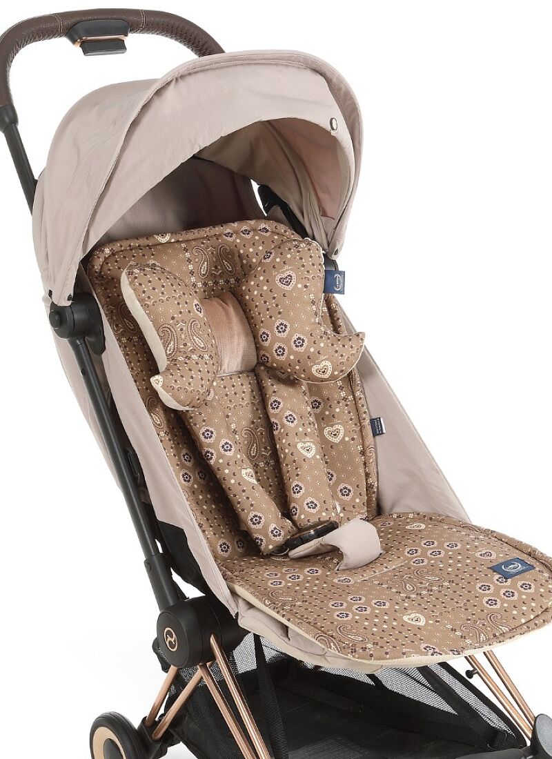 BABY PILLOW ANGEL'S WINGS BANDANA MOCCA