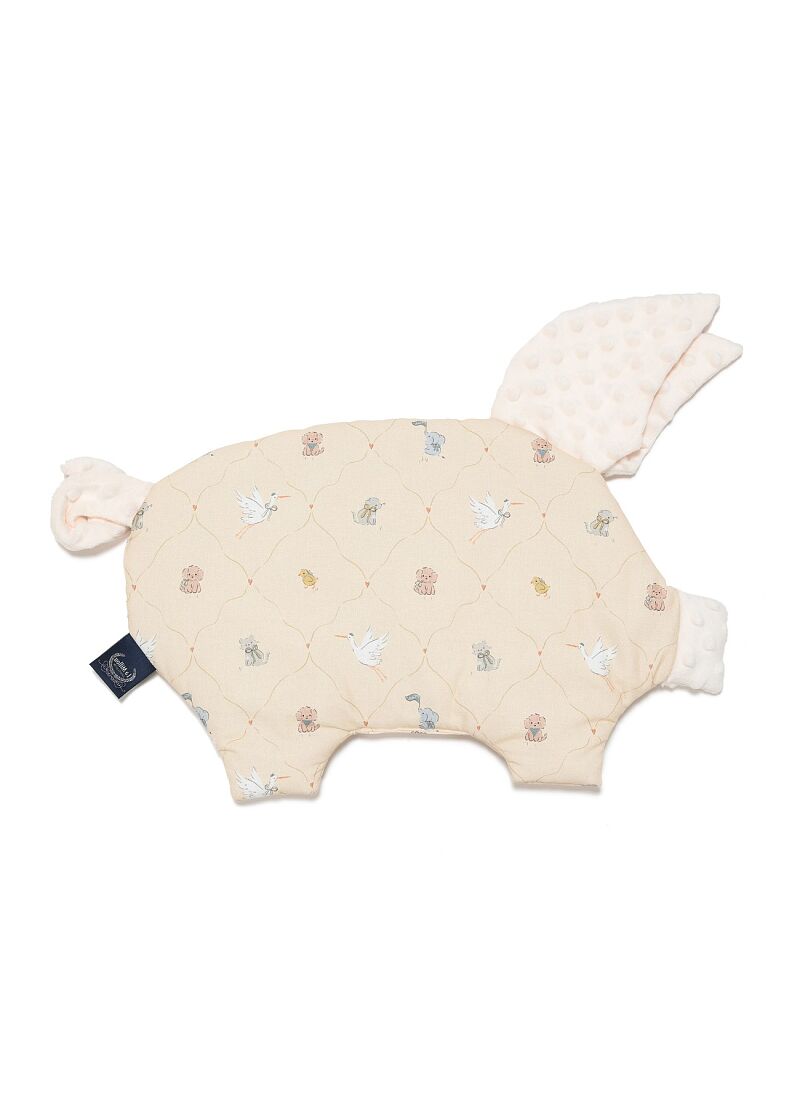 BABY PILLOW SLEEPY PIG BEBE MIGNON VANILLA