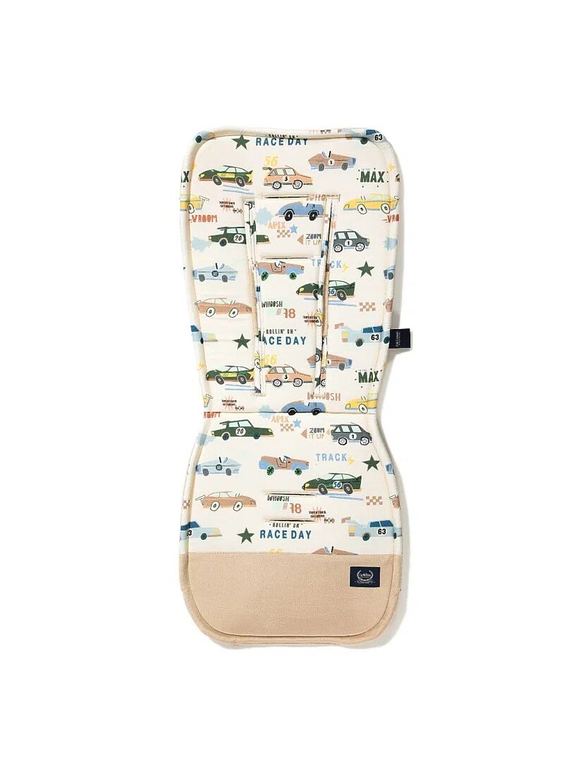 STROLLER PAD GRAND PRIX VELVET SAND MULTI