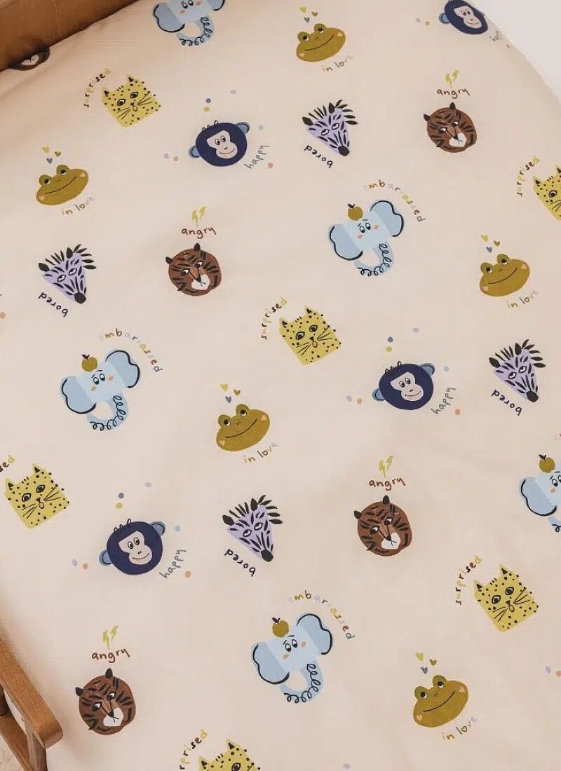 FLAT SINGLE SHEET BEBE MIGNON VANILLA