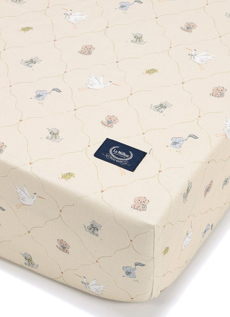 FLAT SINGLE SHEET BEBE MIGNON VANILLA