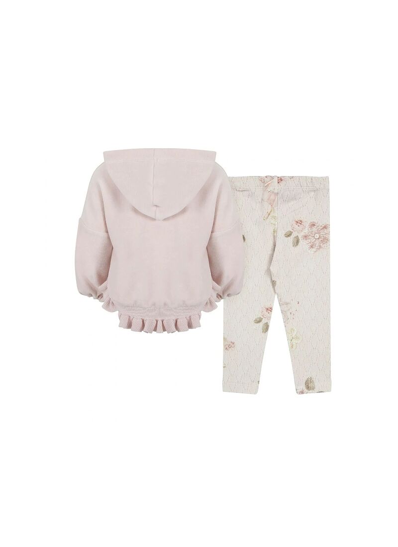 BLOUSE & LEGGINGS SET PINK