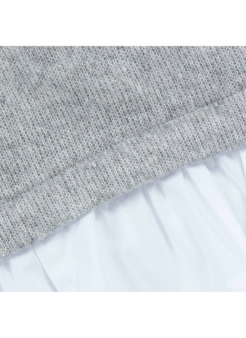 JUMPER FLOWERS GREY