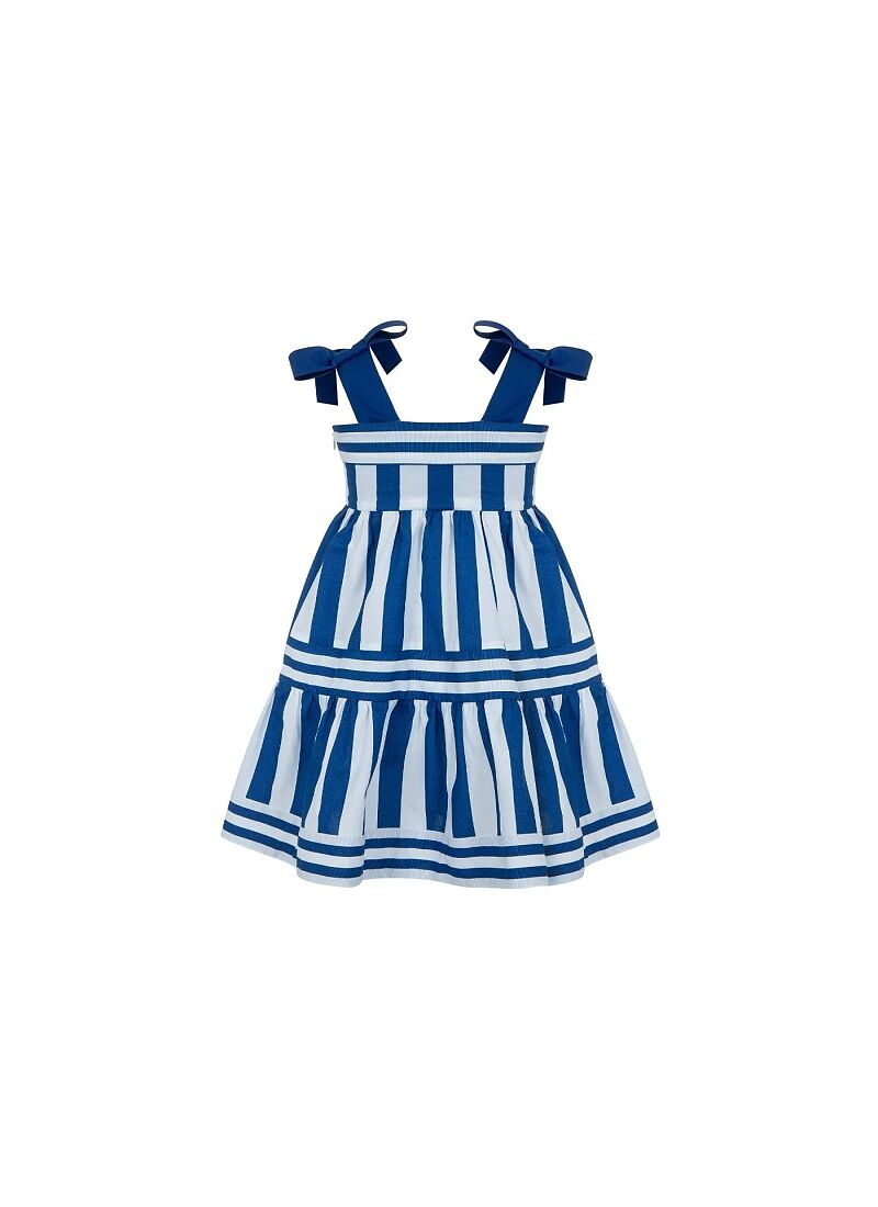 DRESS BLUE-WHITE