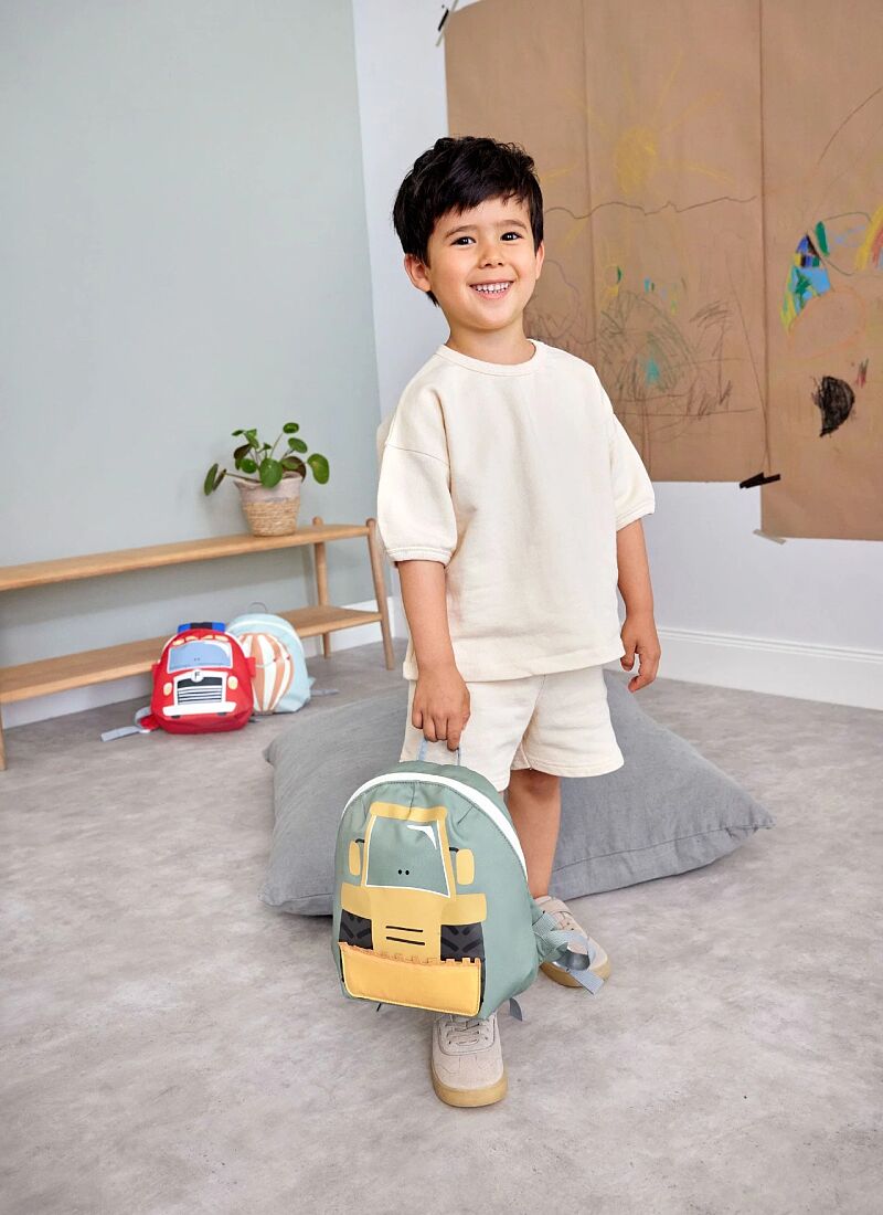BACKPACK TINY DRIVERS EXCAVATOR