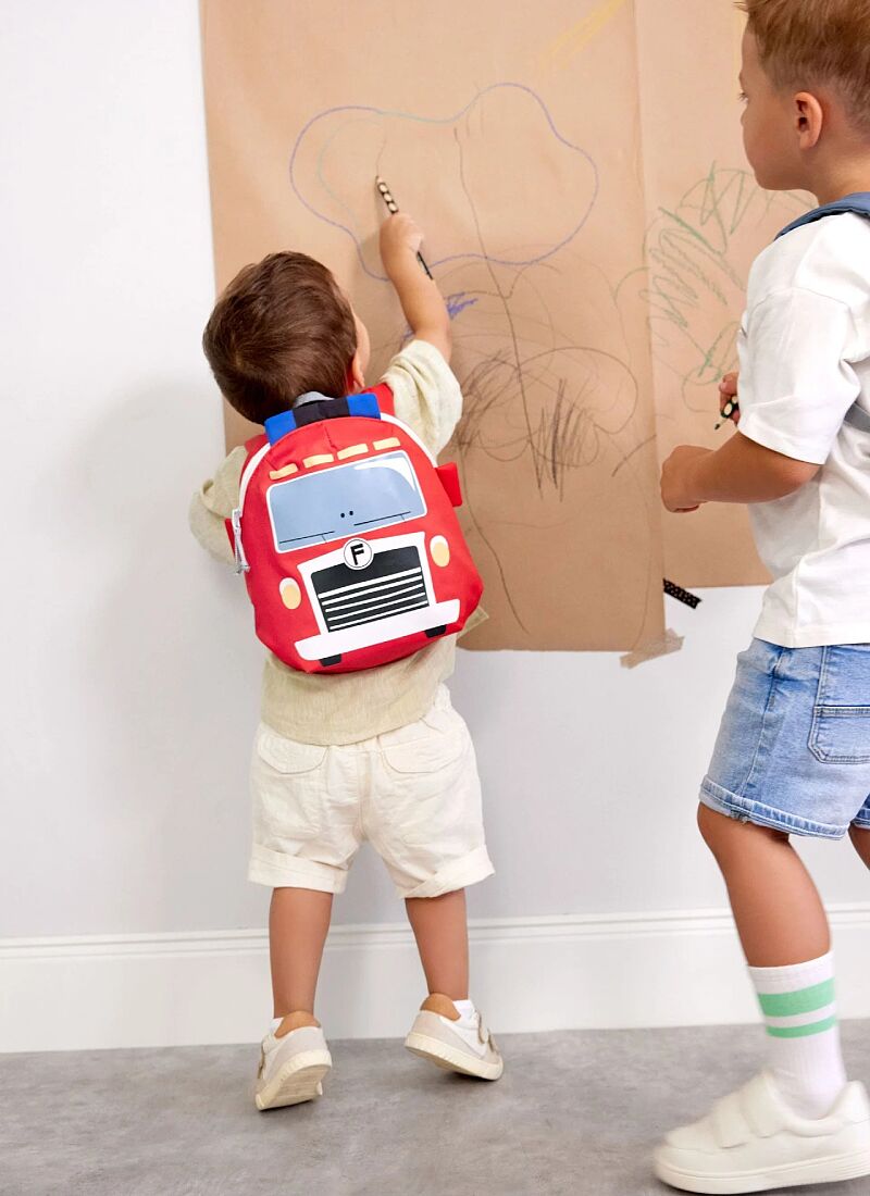 BACKPACK TINY DRIVERS FIRE ENGINE