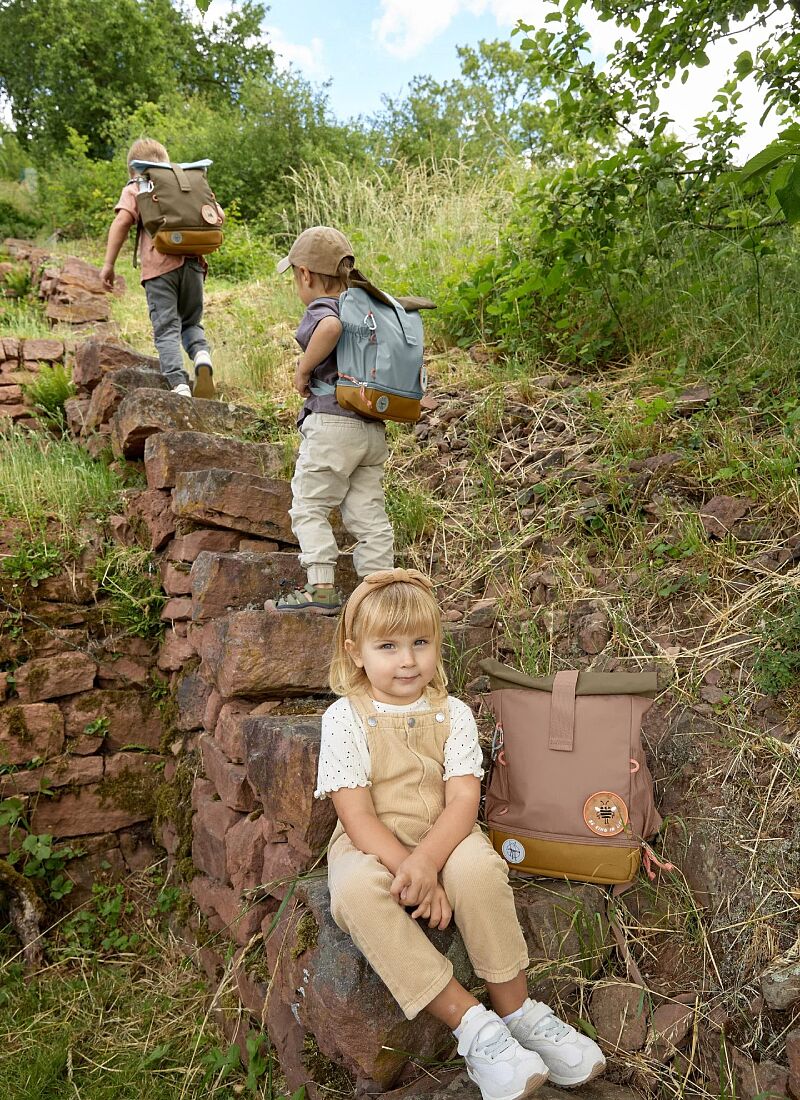 BACKPACK MINI ROLLTOP BROWN