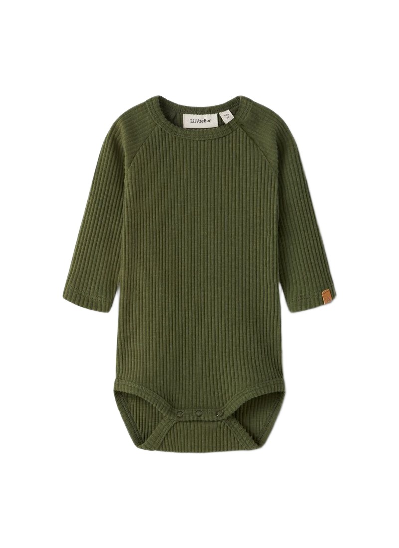 ORGANIC COTTON LONGSLEEVE BODY CYPRESS