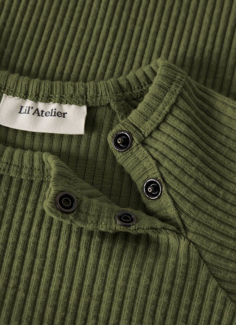 ORGANIC COTTON LONGSLEEVE BODY CYPRESS