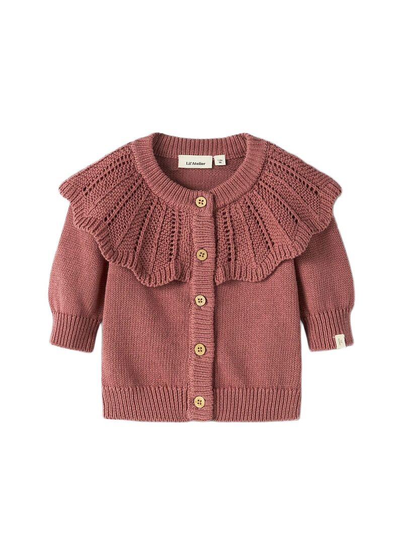 KNITTED  JACKET WITHERED ROSE