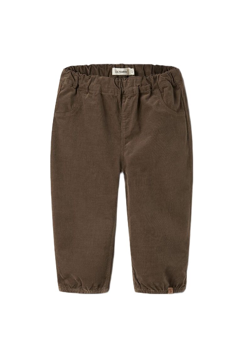 CORDUROY TROUSERS TEAK