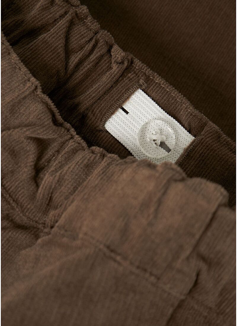 CORDUROY TROUSERS TEAK