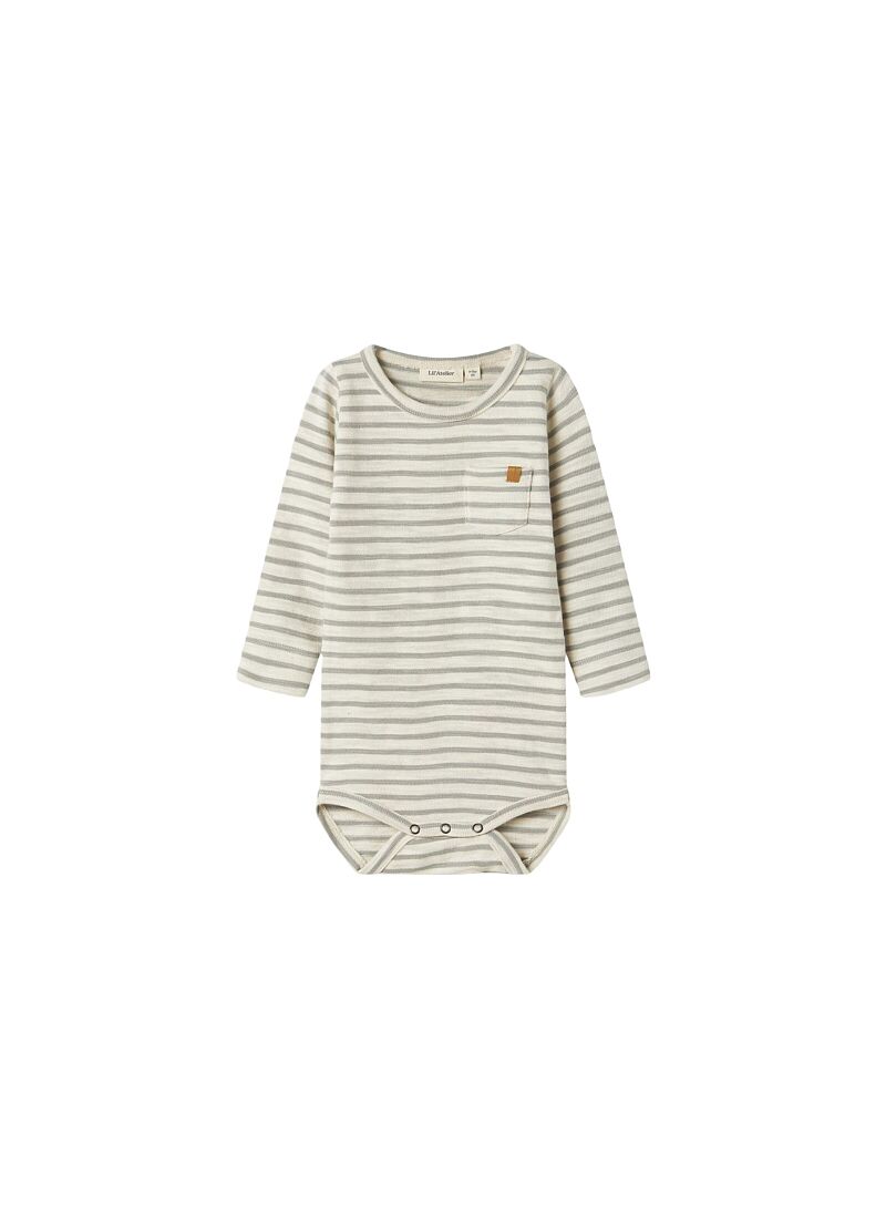 LONGSLEEVE BODY FROM ORGANIC COTTON TURTLEDOVE