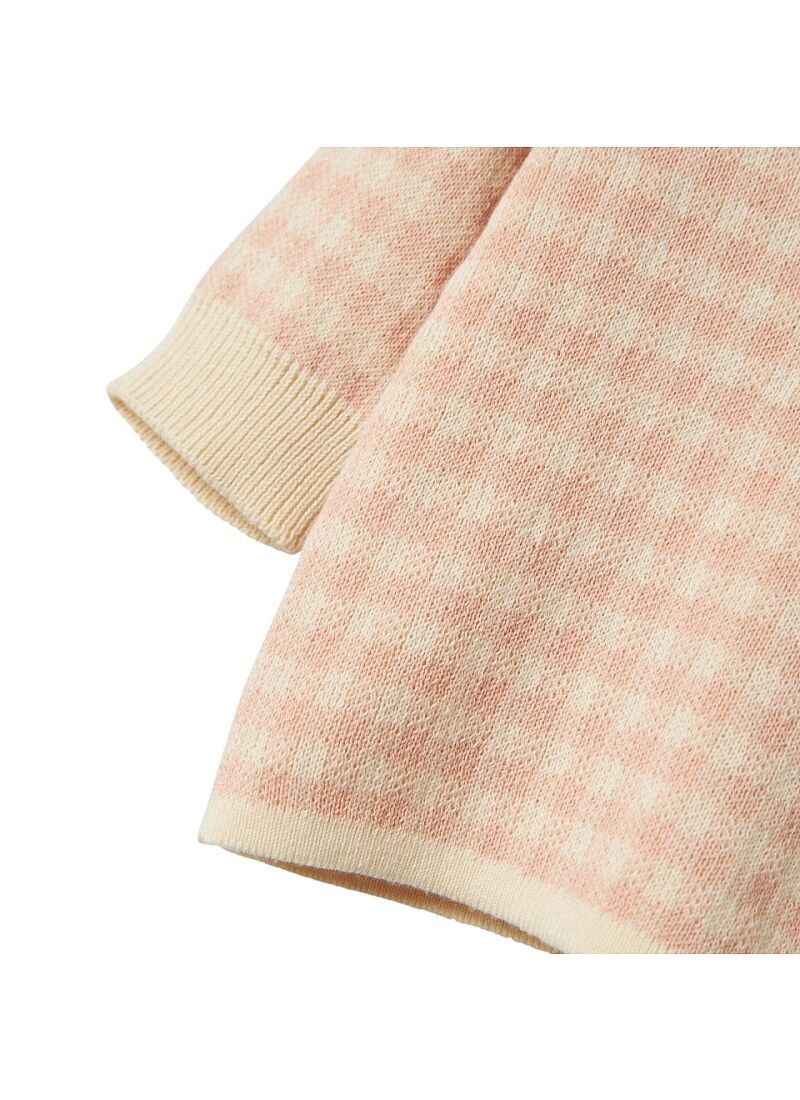 KNITTED PANTS CAMEO ROSE