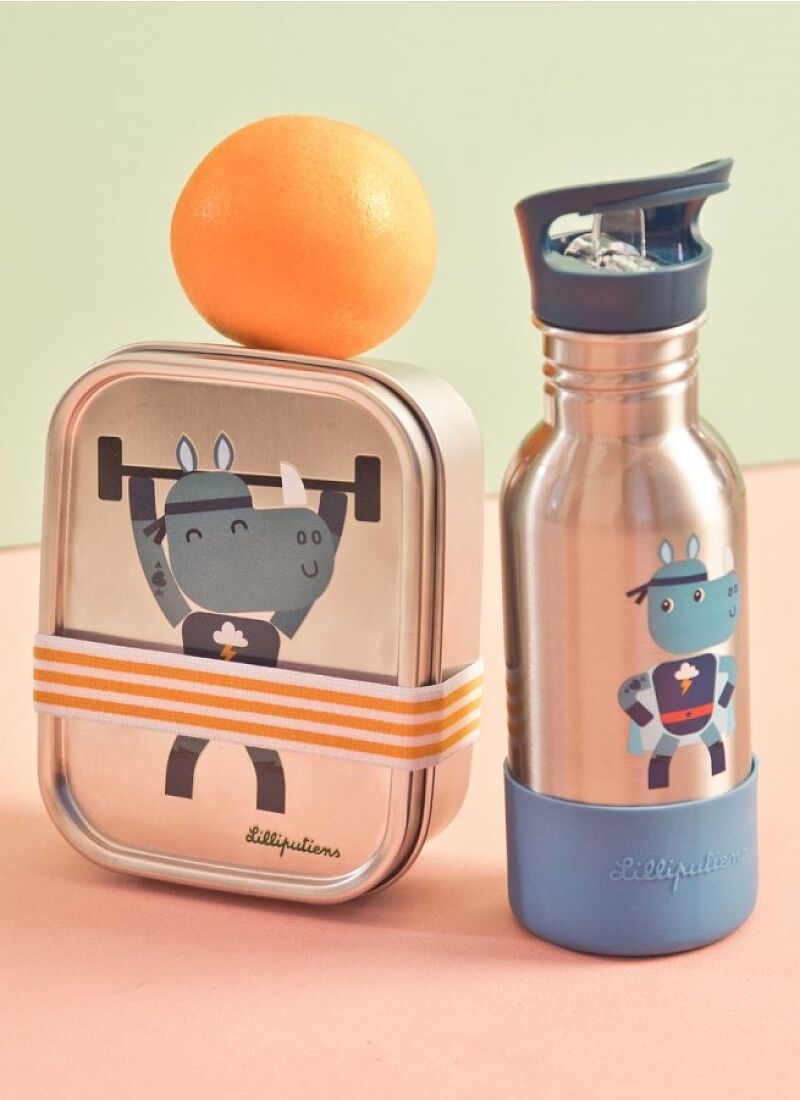 STAINLESS STEEL LUNCH BOX SUPER MARIUS (1.5L)