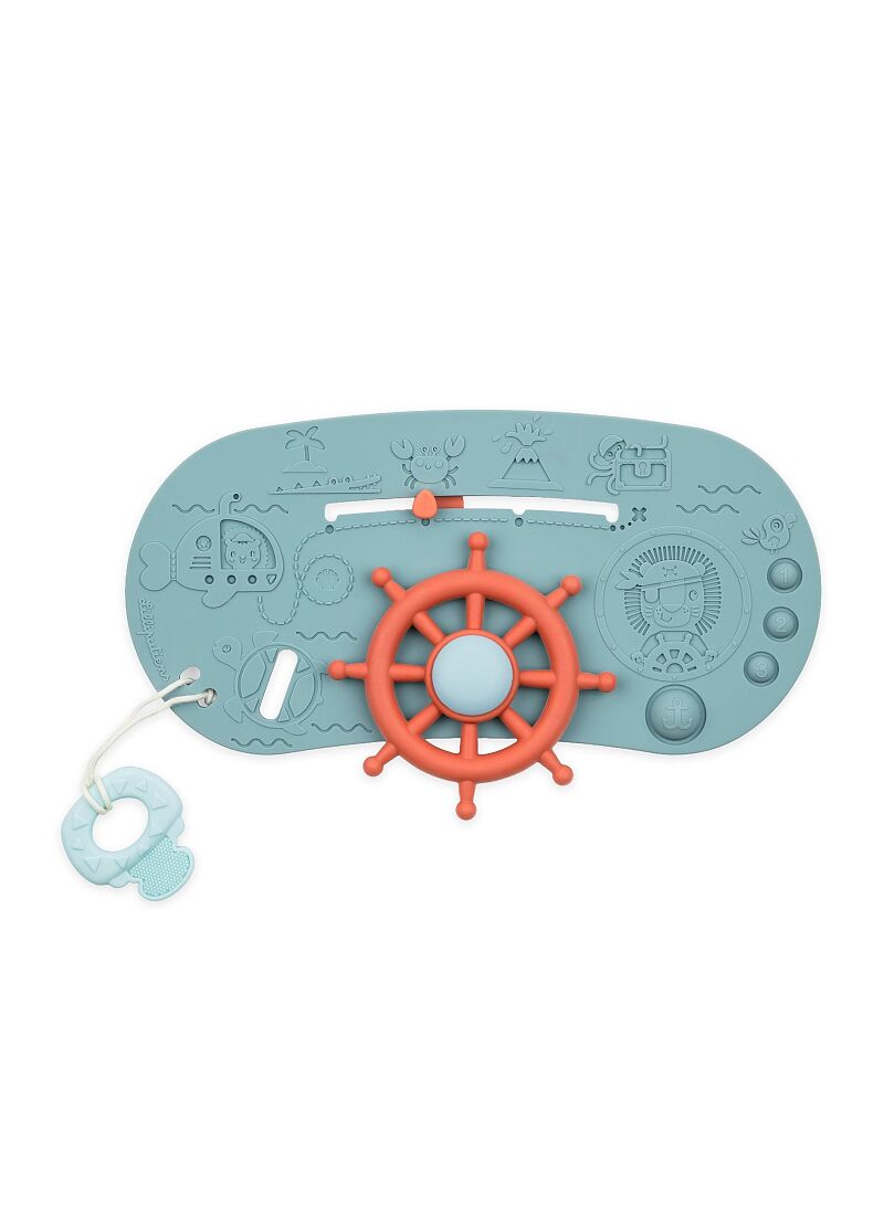 PIRATE SHIP STEERING WHEEL BATH TOY