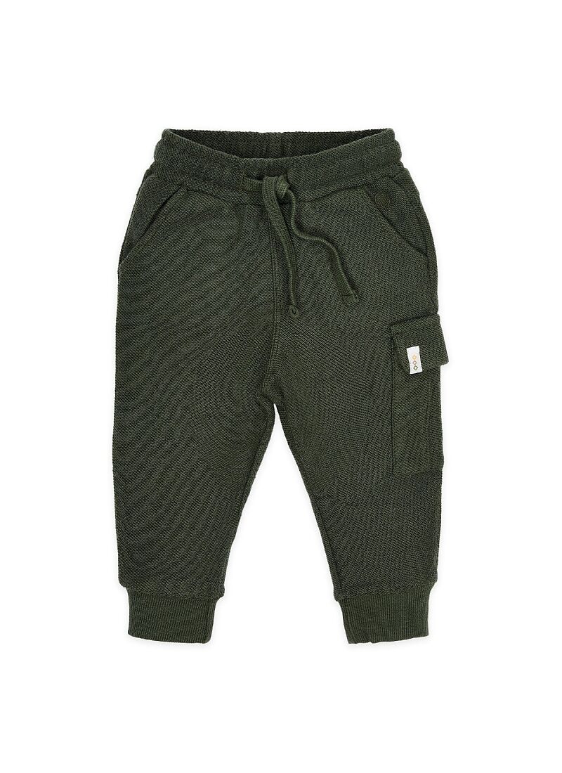 ORGANIC COTTON PANTS DEEP OLIVE