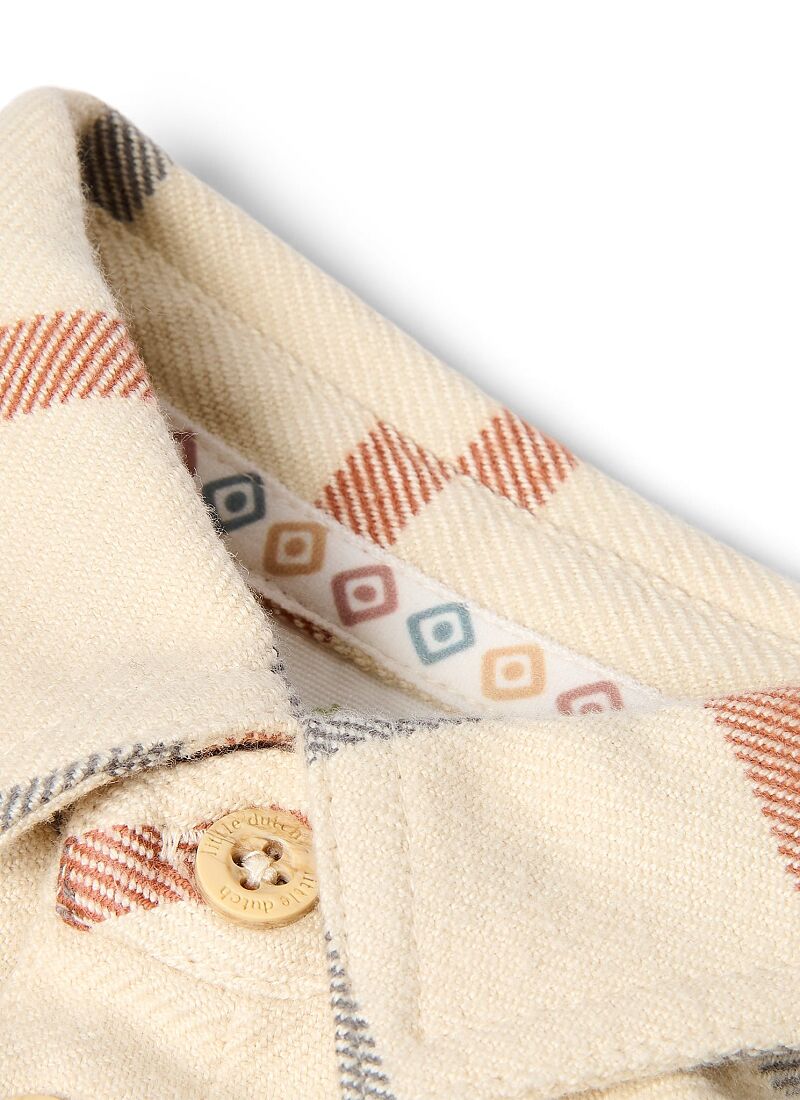 ORGANIC COTTON SHIRT SAFARI CHECK