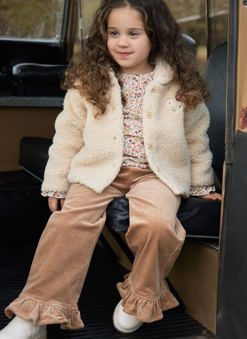 CARDIGAN TEDDY VANILLA