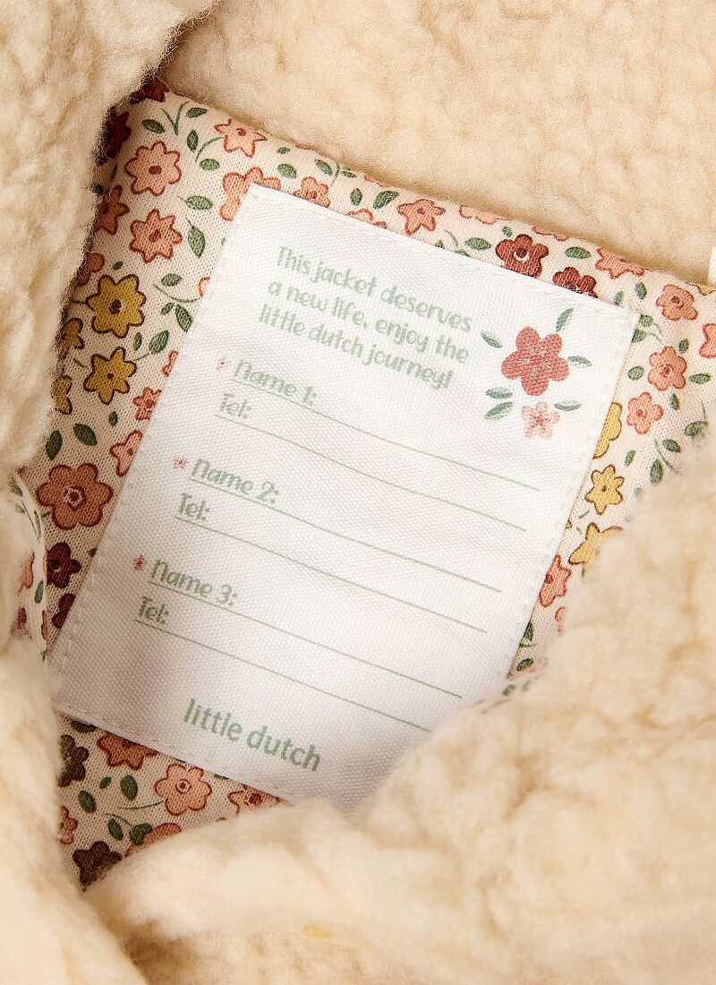 CARDIGAN TEDDY VANILLA